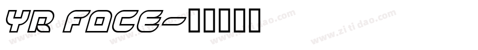 YR FACE字体转换